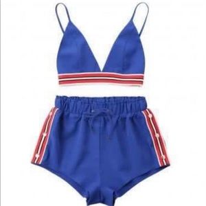 Two piece short & top set